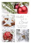 kartki świąteczne, bożonarodzeniowe, noworoczne